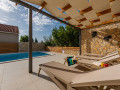 outdoor, Dalmor holiday house with a pool near the sea, Rovanjska, Dalmatia, Croatia Rovanjska